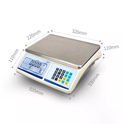 Дисплей цифров LCD считая масштаб масштаба электронный промышленный считая веся